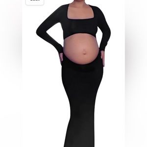 Maternity Black Dress